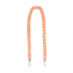 Veganbags Hvisk Chunky Chain Handle Peach