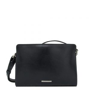 Claudio Ferrici Classico Zipbag Schoudertas Navy