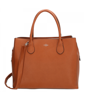 Charm London Stratford Laptoptas 13.3" Cognac