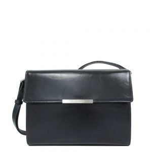 Claudio Ferrici Classico Flapbag Schoudertas Navy