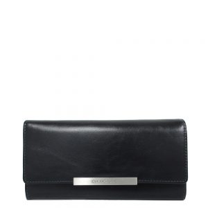 Claudio Ferrici Classico Tri-Fold Portemonnee L Navy