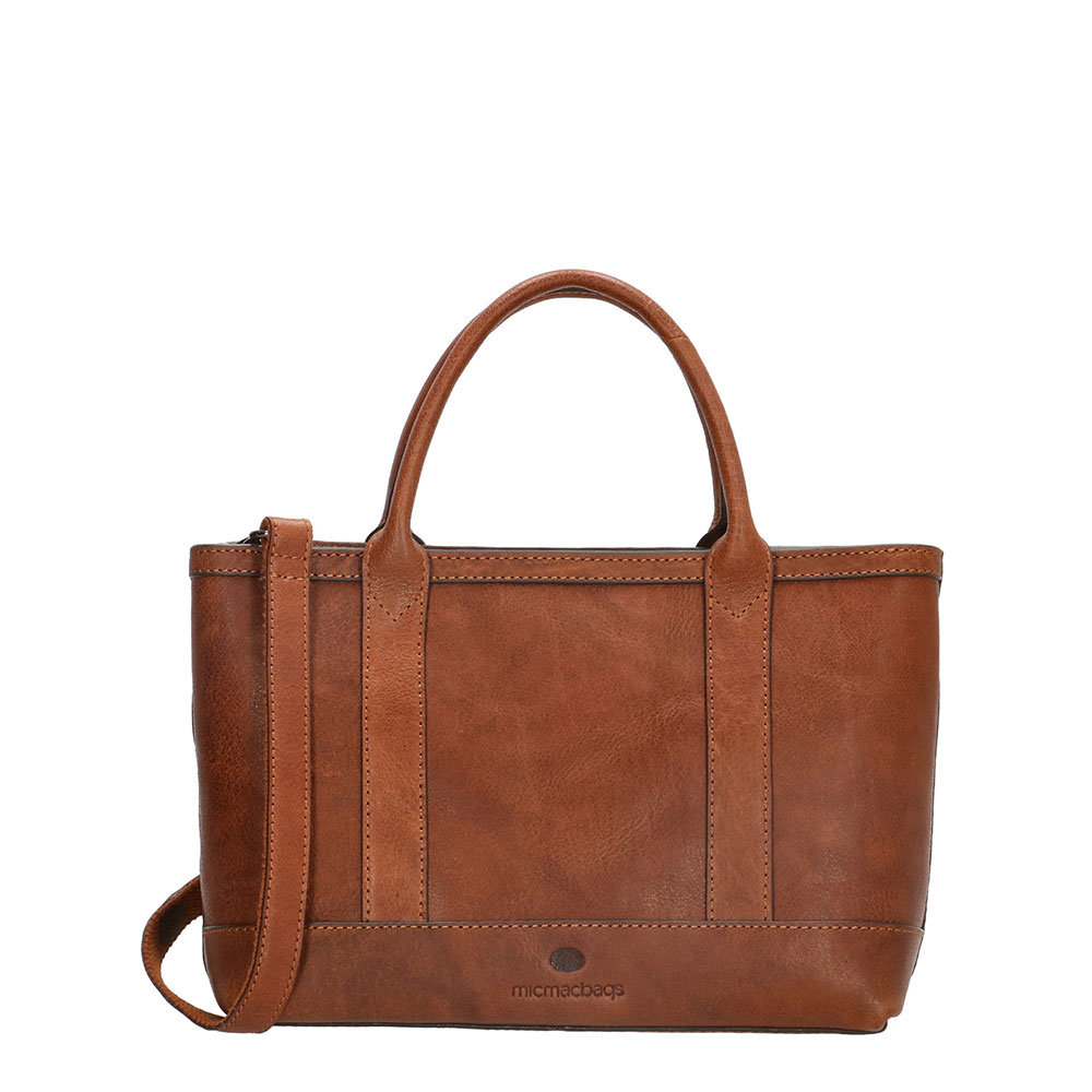 Micmacbags Legacy Schoudertas Cognac Micmacbags Legacy Schoudertas Cognac