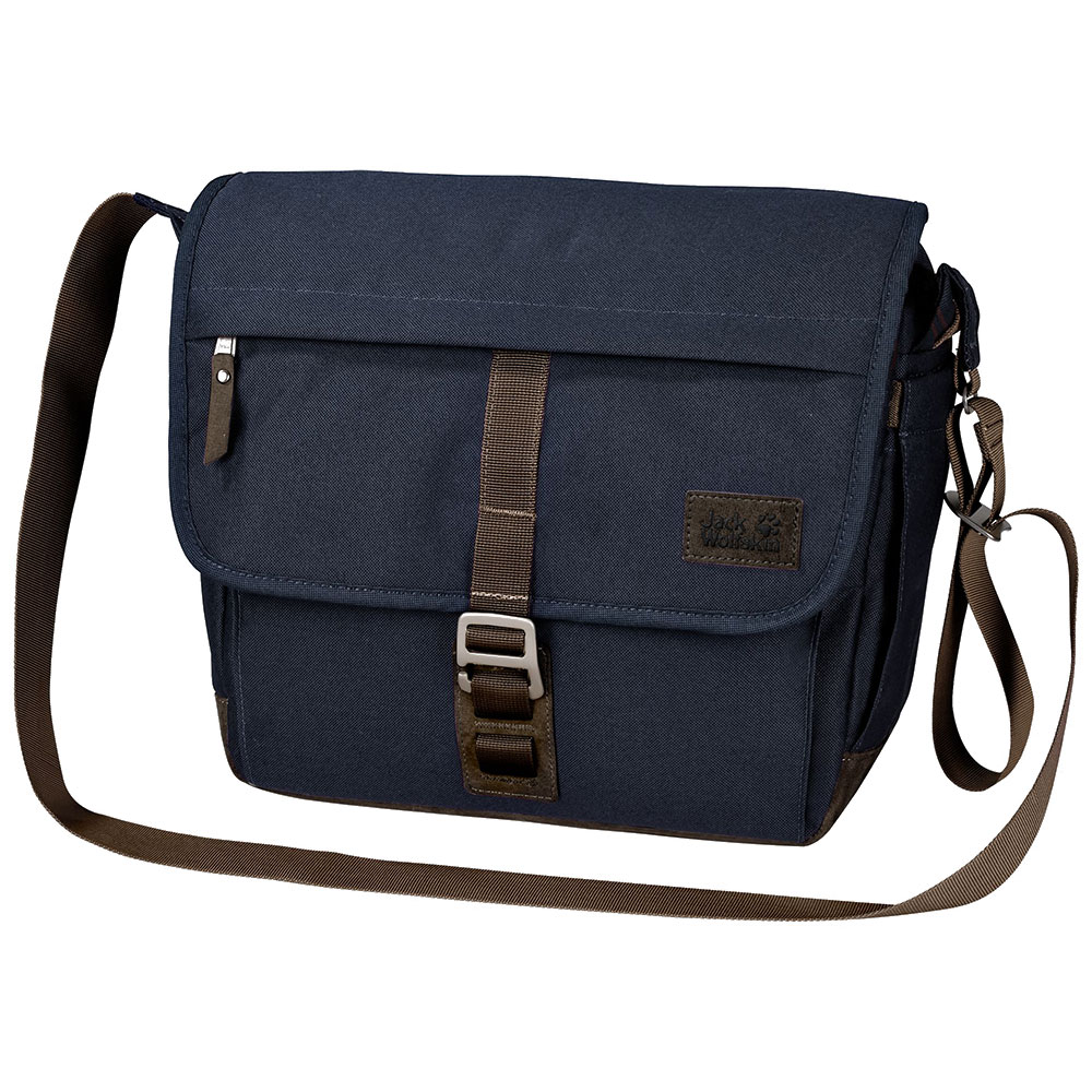 Jack Wolfskin Camden Town Schoudertas Night Blue Jack Wolfskin Camden Town Schoudertas Night Blue