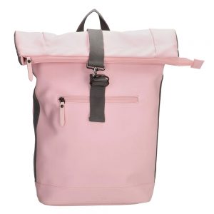 Charm London Neville Waterproof Roll Top Backpack Pink