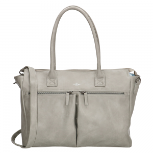 Charm London Chelsea Shopper 15.6" Light Grey