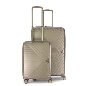 March Gotthard Kofferset 2-delig S+L Silver Bronze