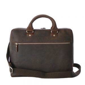 Leonhard Heyden Salisburry Laptoptas 15" Brown