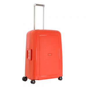 Samsonite S'Cure Spinner 69 Fluo Red Capri