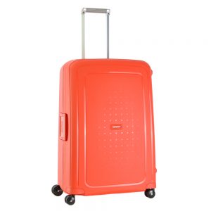 Samsonite S'Cure Spinner 75 Fluo Red Capri