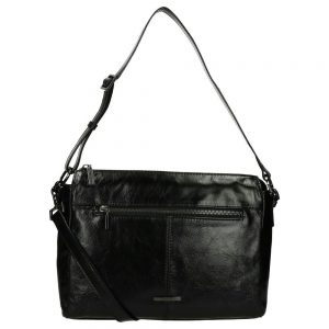 Claudio Ferrici Pelle Vecchia Shoulder Bag Black