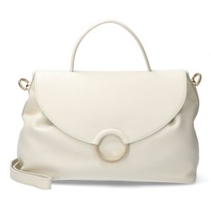 Fred de la Bretoniere Handtas gebroken wit