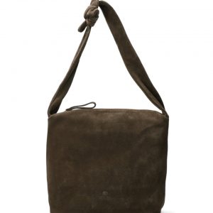 Fred de la Bretoniere Schoudertas suede bruin
