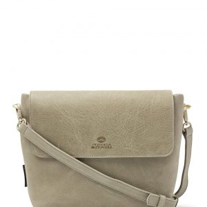 Fred de la Bretoniere Crossbody heavy grain leather olive