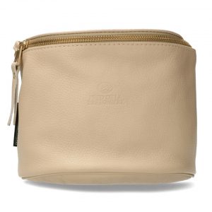 Fred de la Bretoniere Marianneke crossbodytas glad leer beige