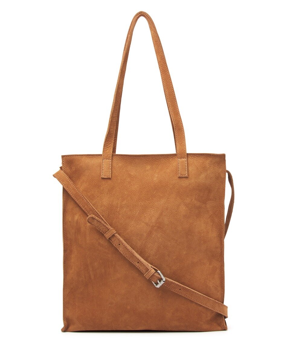 Shabbies Grote shopper geschuurd leer bruin Shabbies Grote shopper geschuurd leer bruin