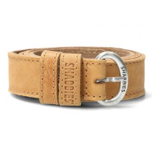 Shabbies Riem vintage leer cognac