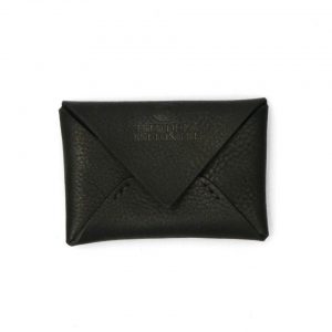 Fred de la Bretoniere Pasjes houder grof leer zwart