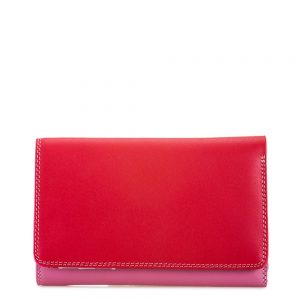 Mywalit Medium Tri-Fold Wallet Portemonnee Ruby