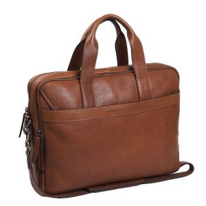 Chesterfield Duke Laptoptas 15.6" Cognac