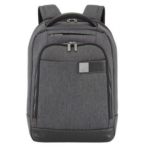 Titan Power Pack 15.6'' Slim Laptop Backpack Mixed Grey
