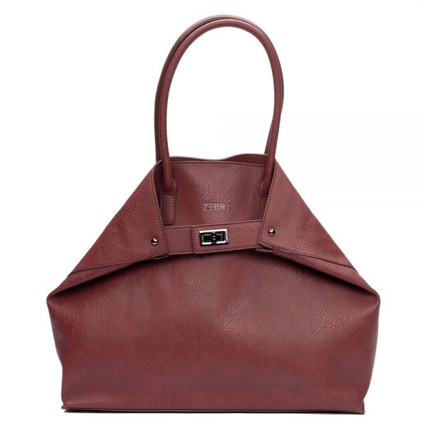 Zebra Trends Natural Bag Victoria Dark Red