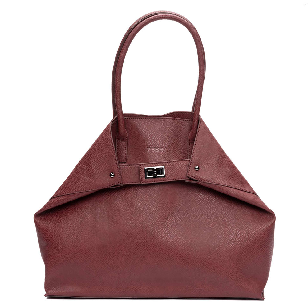 Zebra Trends Natural Bag Victoria Dark Red Zebra Trends Natural Bag Victoria Dark Red
