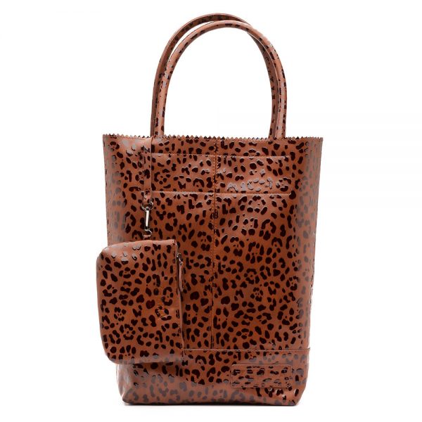 Zebra Trends Natural Bag Kartel Spots Camel