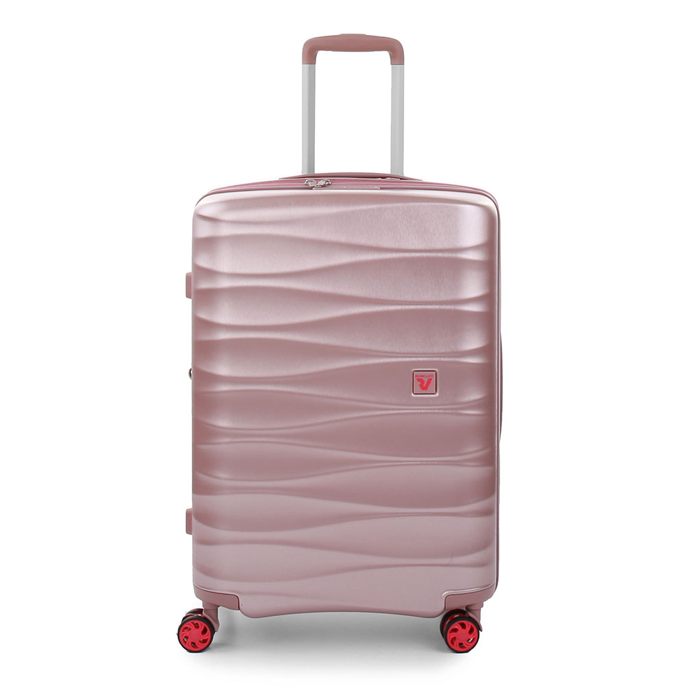 Roncato Stellar 4 Wiel Trolley Medium 64 Expandable Rosa Roncato Stellar 4 Wiel Trolley Medium 64 Expandable Rosa