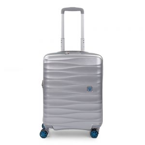 Roncato Stellar 4 Wiel Cabin Trolley 55 Expandable Silver