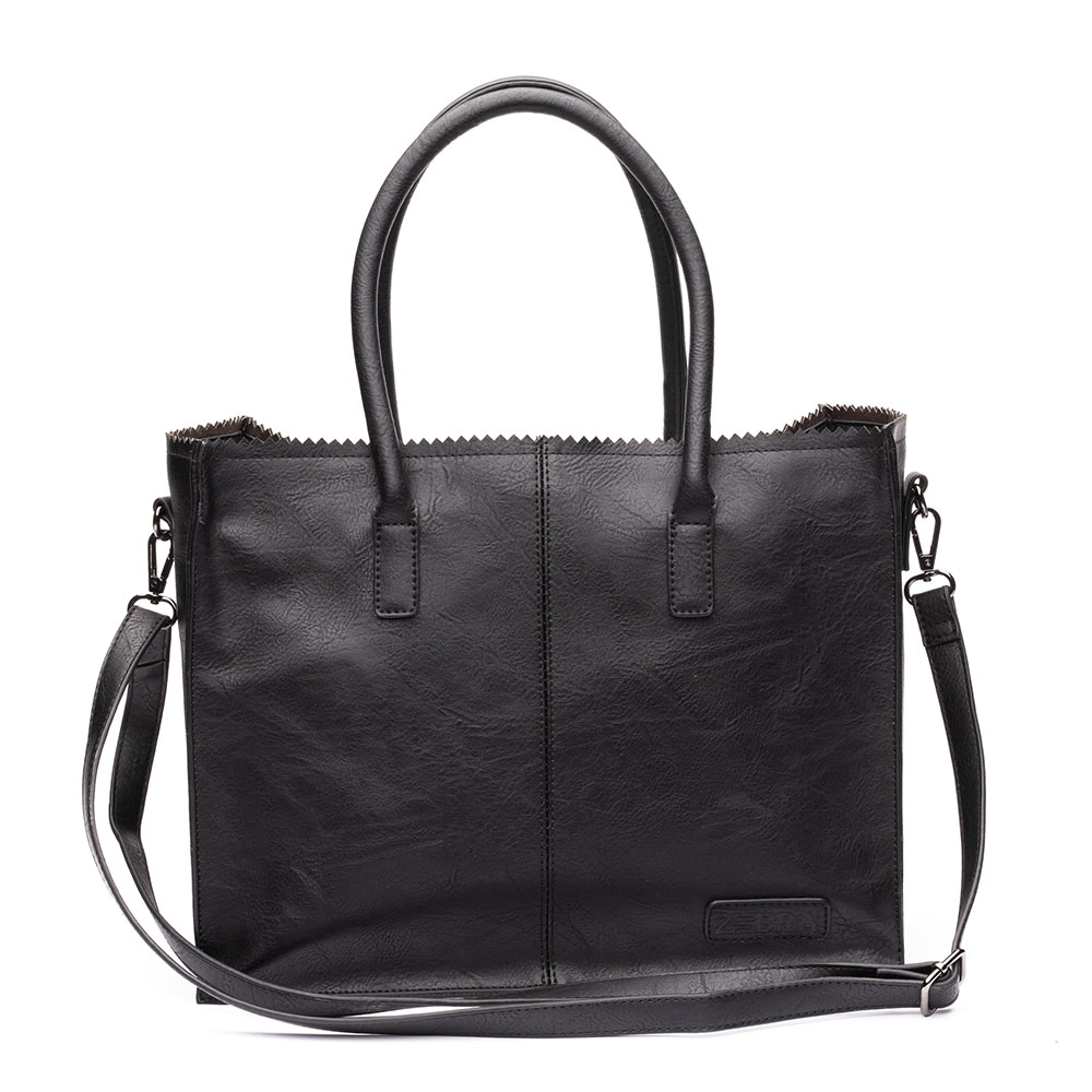 Zebra Trends Natural Bag Kartel Lisa Kunstleer Black Zebra Trends Natural Bag Kartel Lisa Kunstleer Black