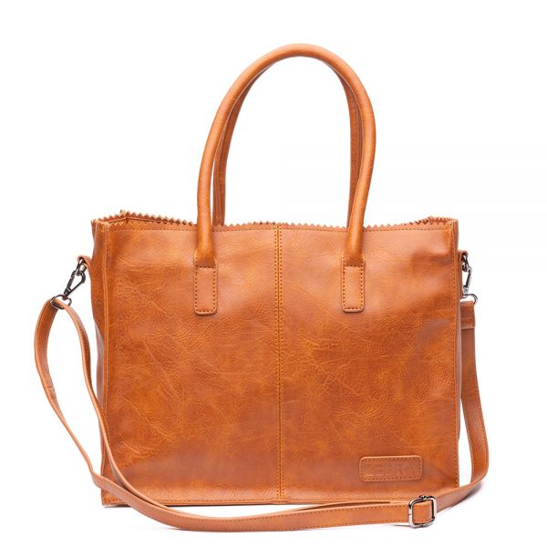 Zebra Trends Natural Bag Kartel Lisa Kunstleer Camel