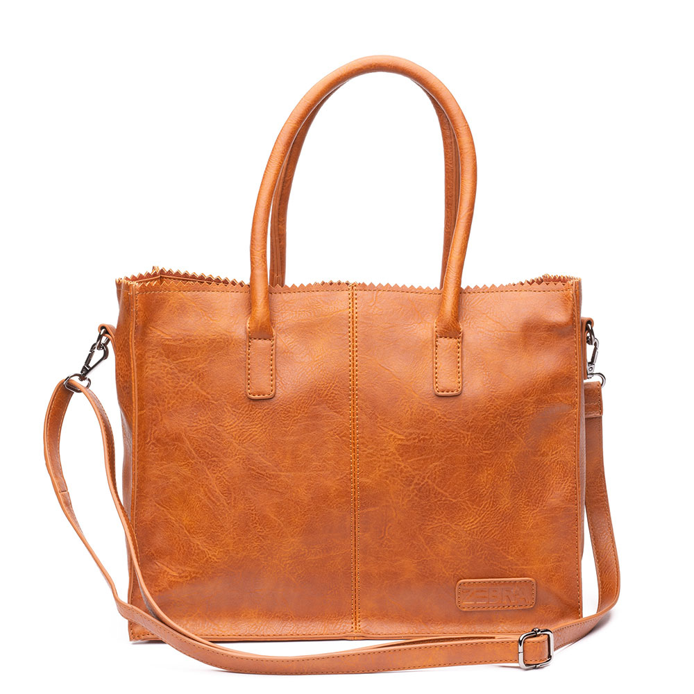 Zebra Trends Natural Bag Kartel Lisa Kunstleer Camel Zebra Trends Natural Bag Kartel Lisa Kunstleer Camel