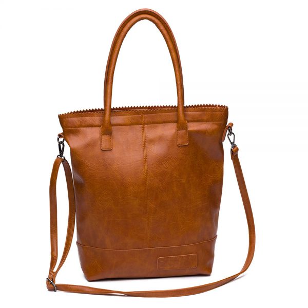 Zebra Trends Natural Bag Kartel Rits Kunstleer Camel