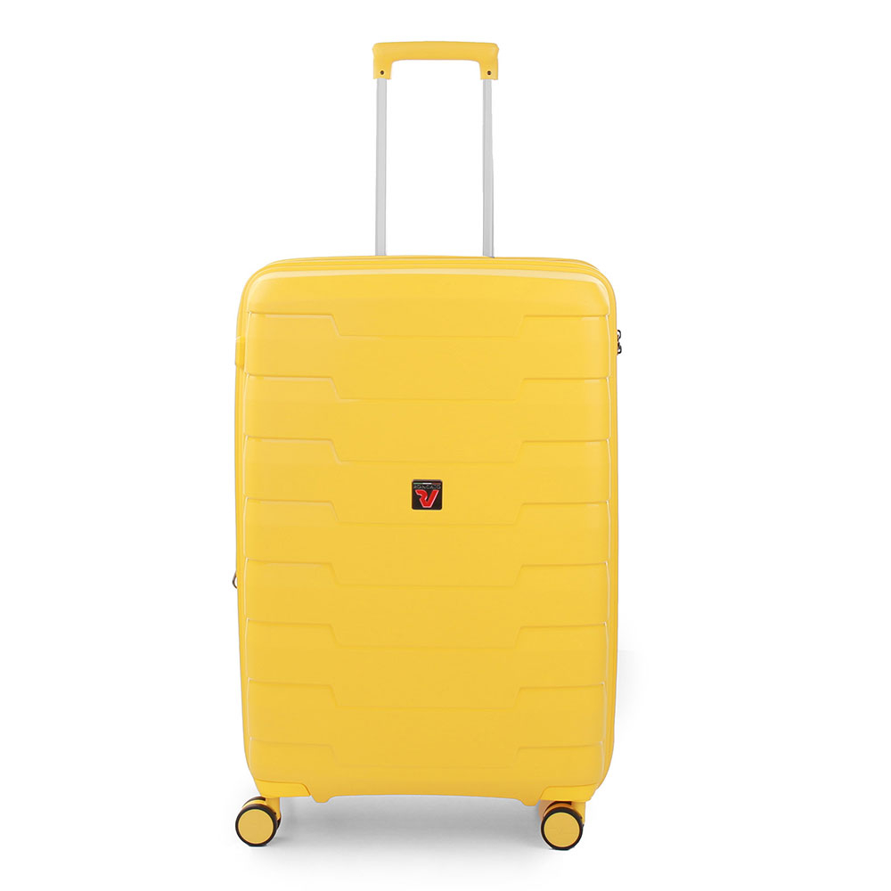 Roncato Skyline 4 Wiel Trolley Medium 70 Expandable Limone Roncato Skyline 4 Wiel Trolley Medium 70 Expandable Limone