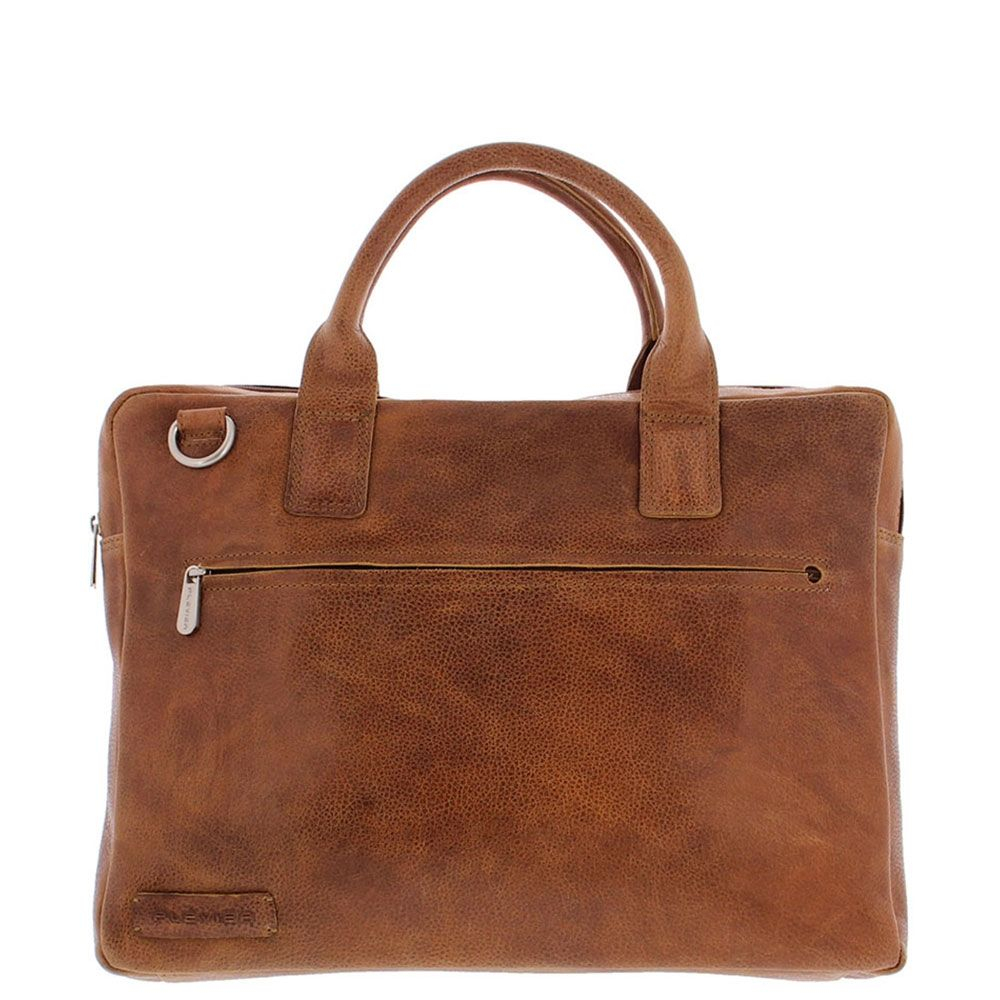 Plevier Urban Brooklyn Laptoptas Toploader 15.6" Cognac Plevier Urban Brooklyn Laptoptas Toploader 15.6" Cognac