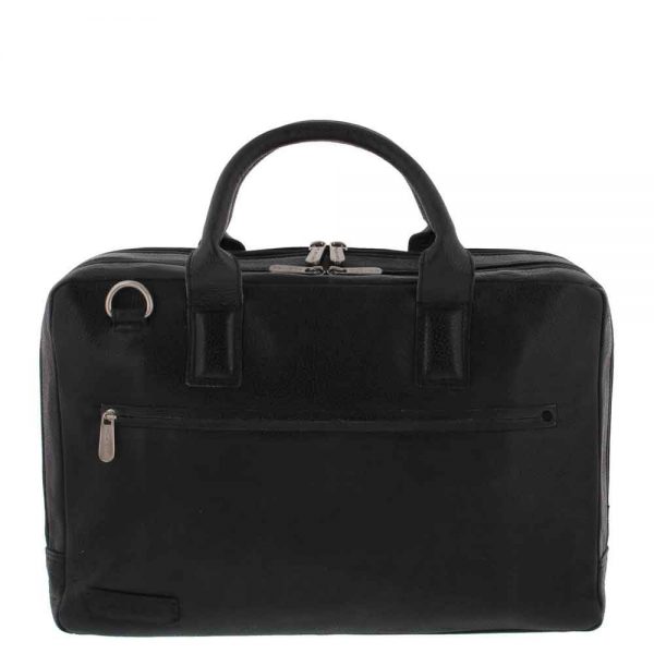 Plevier Sandyford Laptoptas 2-Vaks 15.6" Black