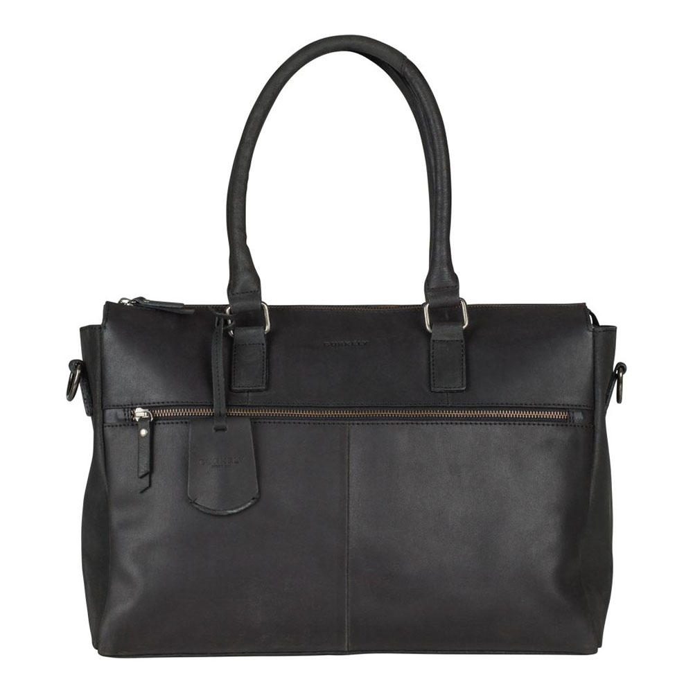 Burkely On The Move Laptopbag 15" Zipper Black Burkely On The Move Laptopbag 15" Zipper Black