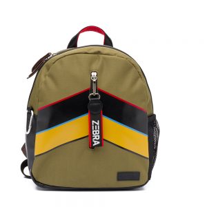 Zebra Trends Boys Rugzakje Stripes Army