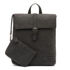Zebra Trends Backpack Loiza Rugzak Leo Lining Black