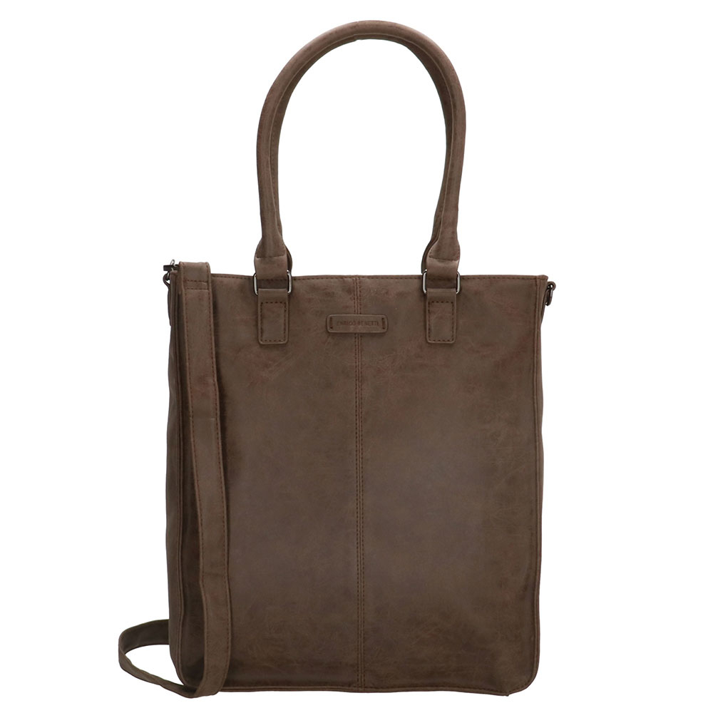 Enrico Benetti Metz Shopper 14" Donkerbruin Enrico Benetti Metz Shopper 14" Donkerbruin