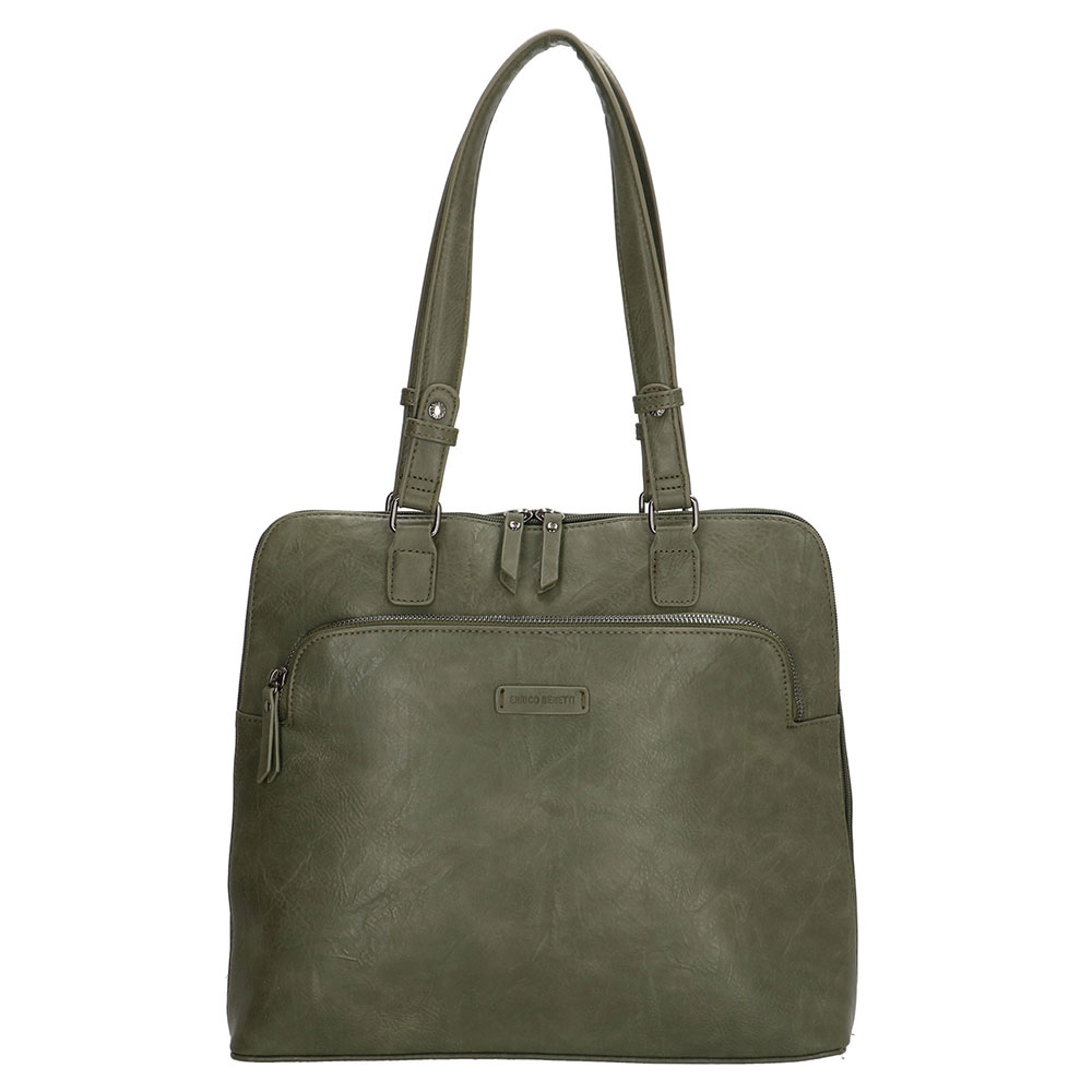 Enrico Benetti Caeu Laptopbag 13" Olijf Enrico Benetti Caeu Laptopbag 13" Olijf