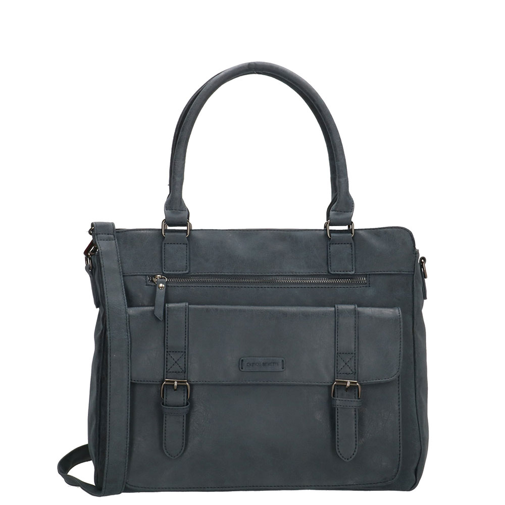 Enrico Benetti Amy Shopper 15" Blauw Enrico Benetti Amy Shopper 15" Blauw