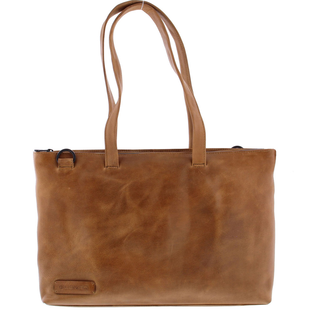 Plevier Rutland Dames Laptop Tote Bag 15.6" Cognac Plevier Rutland Dames Laptop Tote Bag 15.6" Cognac