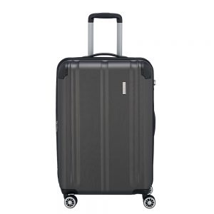 Travelite City 4 Wheel Trolley M Expandable Antraciet