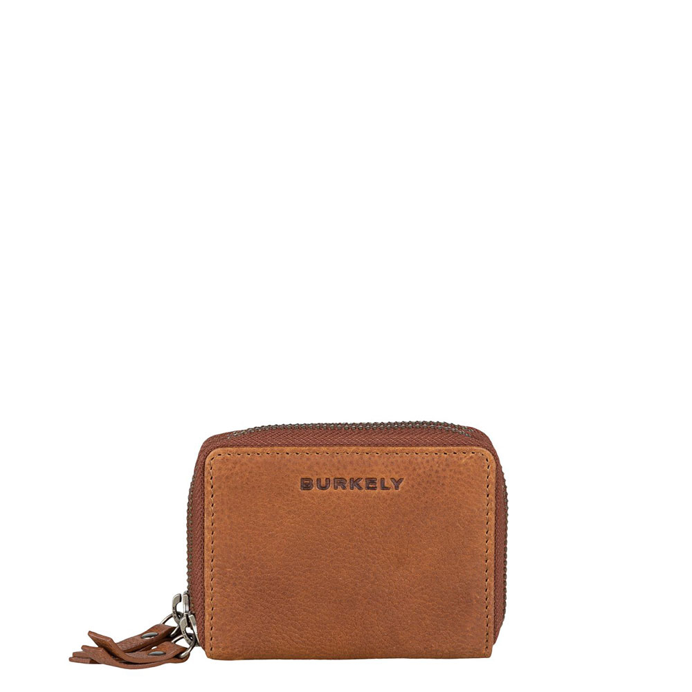 Burkely Antique Avery Wallet S Double Zip Cognac Burkely Antique Avery Wallet S Double Zip Cognac