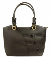 Hippe zwarte tas Lourdes