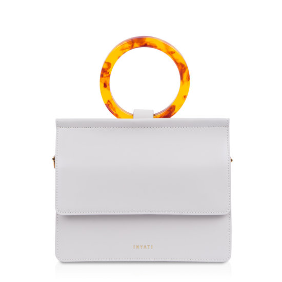 Veganbags Inyati Coco Top Handle Bag Cream Veganbags Inyati Coco Top Handle Bag Cream