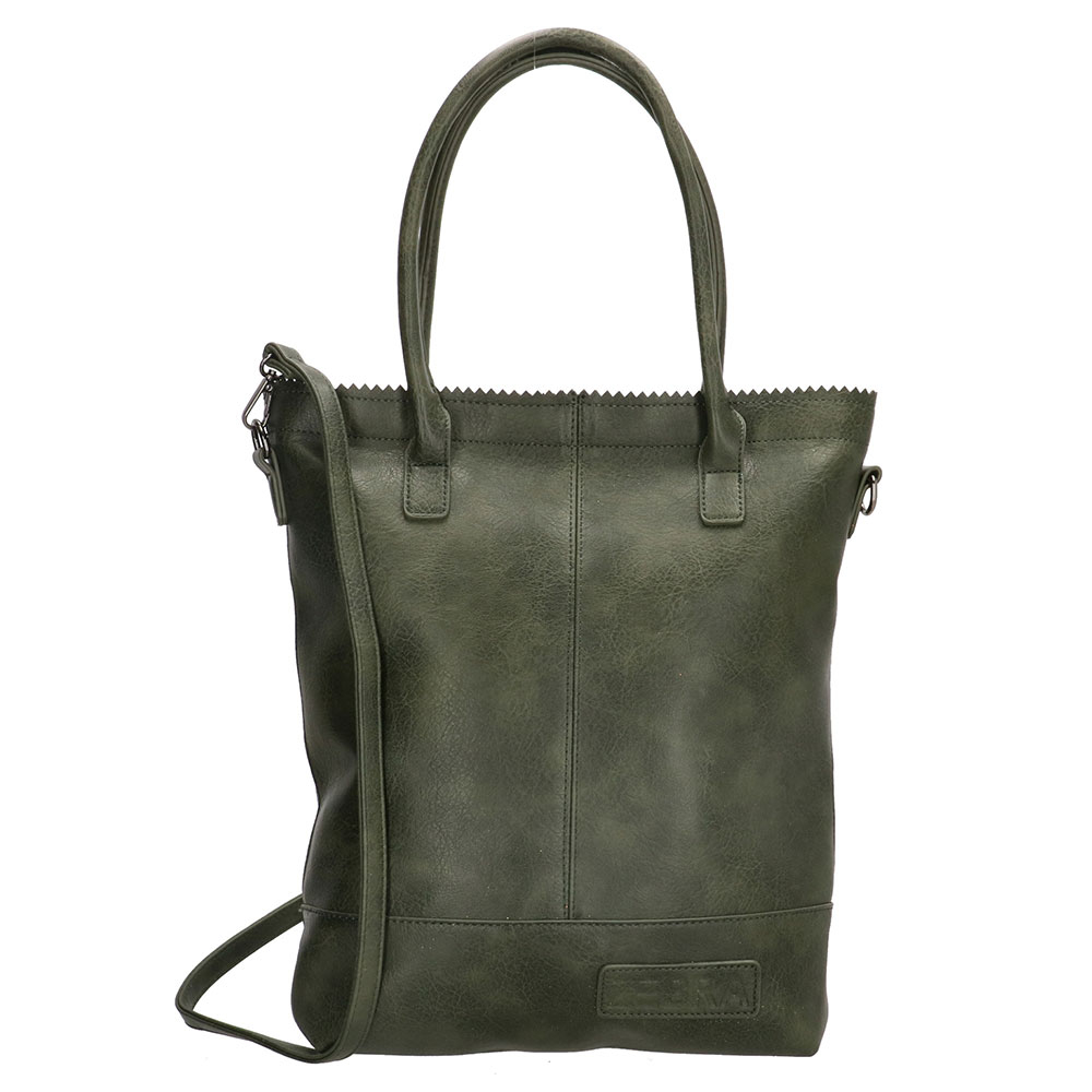 Zebra Trends Natural Bag Kartel Dark Green Zebra Trends Natural Bag Kartel Dark Green