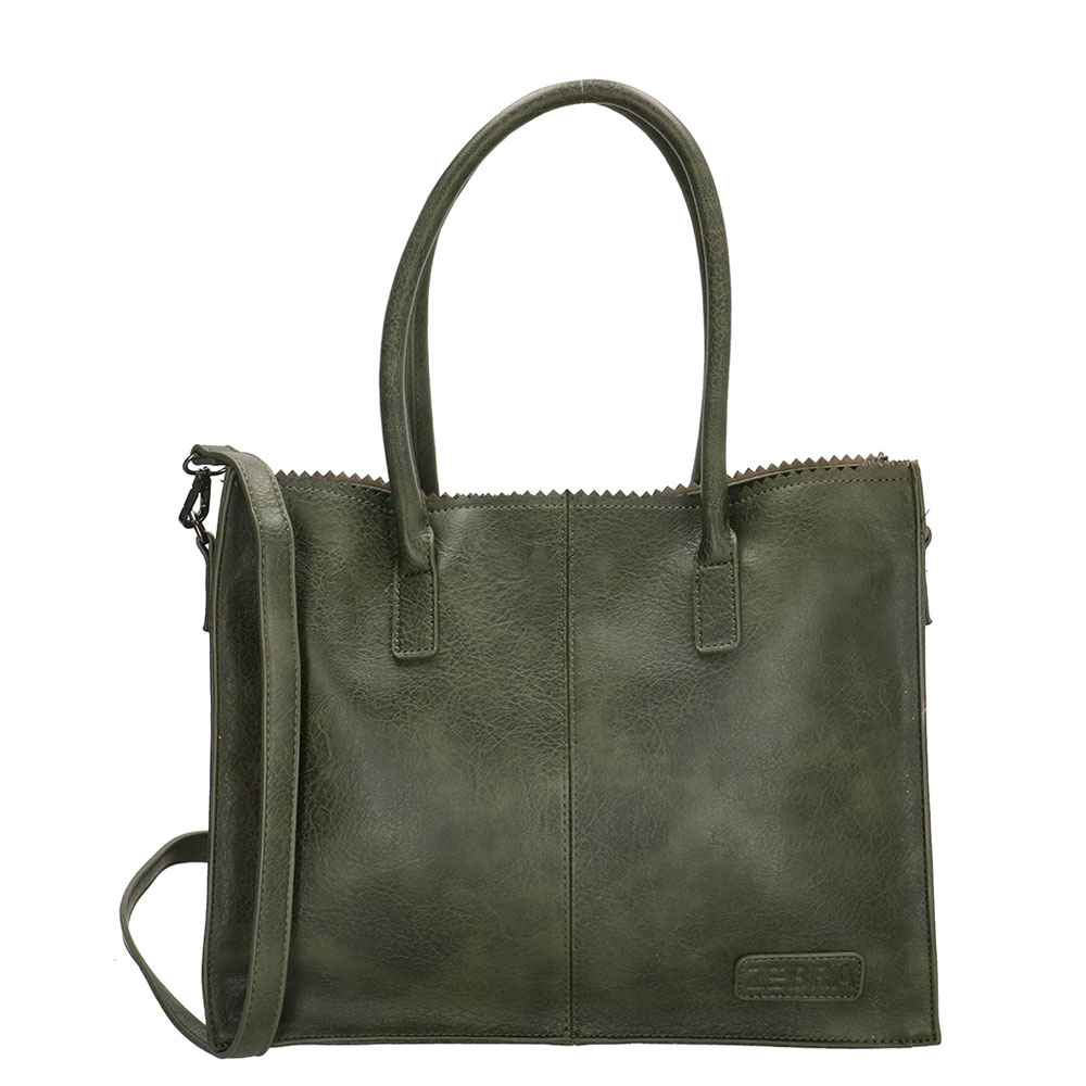 Zebra Trends Natural Bag Kartel Lisa Dark Green Zebra Trends Natural Bag Kartel Lisa Dark Green