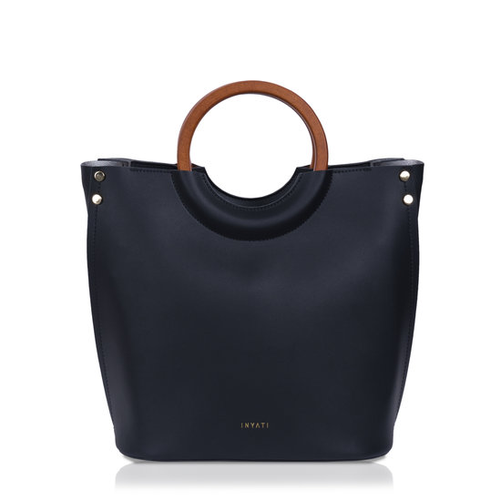 Veganbags Inyati Viviana Tote Black Veganbags Inyati Viviana Tote Black